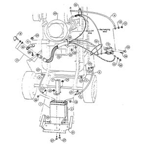 5hp Tecumseh Electric Start System Diagram and Parts List for W517025  Troy-Bilt Chipper Shredder