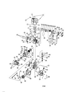 Part Location Diagram of 791-181003 Husky HKY PART