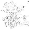 Page D Diagram and Parts List for 4994  Troy-Bilt Lawn Mower