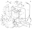 Page A Diagram and Parts List for 4996  Troy-Bilt Lawn Mower