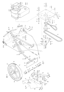 Page A Diagram and Parts List for 4997  Troy-Bilt Lawn Mower
