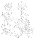 Page A Diagram and Parts List for 4998  Troy-Bilt Lawn Mower