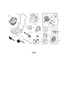 Part Location Diagram of 196006GS Troy-Bilt Hose