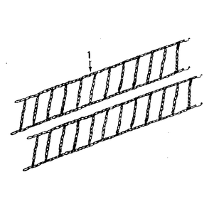 Chains Diagram and Parts List for HORSESERIALNO857037ANDUP  Troy-Bilt Tiller