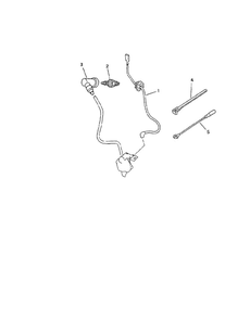 Lead Wires Diagram and Parts List for 01923  Troy-Bilt Generator