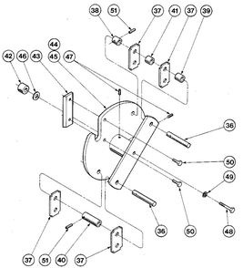 Part Location Diagram of 11523 Troy-Bilt Leaf Tamper