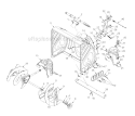 Auger Assembly Diagram and Parts List for 8526 2003 Troy-Bilt Snow Blower