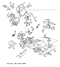 Page B Diagram and Parts List for 8655R S/N B440300101-B440399999 Troy-Bilt Lawn Mower
