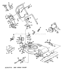 Page B Diagram and Parts List for 8656RS S/N B470101001-B470199999 Troy-Bilt Lawn Mower