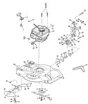 Page A Diagram and Parts List for 8656R S/N B450100101-B460299999 Troy-Bilt Lawn Mower