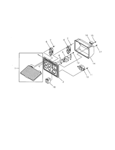 Ac Control Panel 3 Diagram and Parts List for 030237  Troy-Bilt Generator