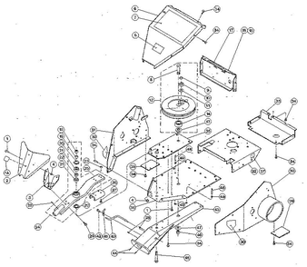Part Location Diagram of 40061PD Troy-Bilt Deflt-Weed
