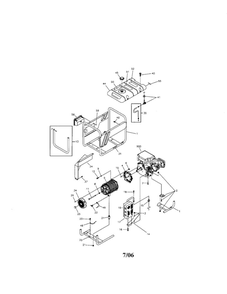 Main Unit 5 Diagram and Parts List for 030248  Troy-Bilt Generator