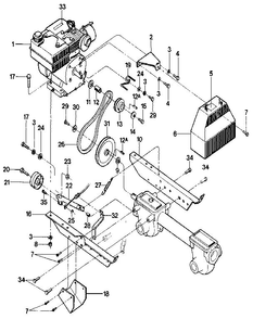 Part Location Diagram of 656-04017 MTD Pulley-trans