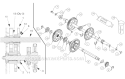 Drive Shaft Threaded 753-05173 Diagram and Parts List for 9528 2005 Troy-Bilt Snow Blower