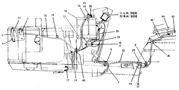 Electrical 2 Diagram and Parts List for 98725943  Troy-Bilt Lawn Tractor