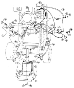 Part Location Diagram of W209010633P Troy-Bilt Platform c