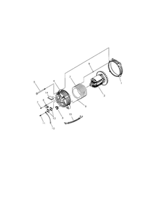 Alternator 1 Diagram and Parts List for 030237  Troy-Bilt Generator