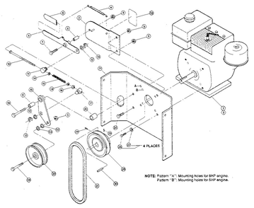 Part Location Diagram of W209010025 Troy-Bilt Spring