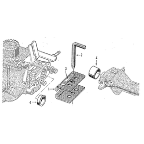 Tow Hitch Attachment (Figure 14) Diagram and Parts List for HORSESERIAL916107ANDUP  Troy-Bilt Tiller