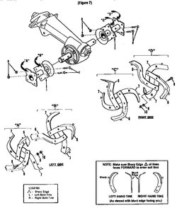 Bolo Tine Assemblies Diagram and Parts List for 29919  Troy-Bilt Tiller