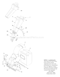 Part Location Diagram of 777S30041 MTD Label-Warning / Avoid Injury