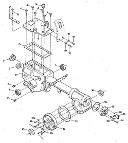 Part Location Diagram of 50262 Troy-Bilt ASSM-TRANS A-UNIT JR W/UP