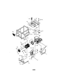 Part Location Diagram of B2153GS Troy-Bilt Screw