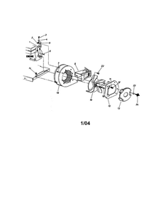 Part Location Diagram of 14563A Husky Nozzle Plate Assembly