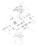Page H Diagram and Parts List for GTX2654 14AZ809K063 -2003 Troy-Bilt Lawn Tractor