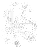 Page A Diagram and Parts List for LS33T 2005-2 Troy-Bilt Log Splitter