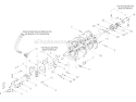 Part Location Diagram of 719-0552 MTD Hydraulic Motor Mounting Spacer