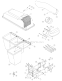 Part Location Diagram of 723-04009A Husky STRAP-CHUTE