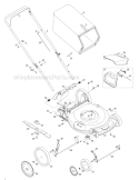 Page A Diagram and Parts List for TB130 11A-B29Q711 2012 Troy-Bilt Lawn Mower