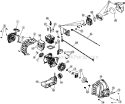 Engine Assembly Diagram and Parts List for TB2044XP  Troy-Bilt Trimmer