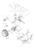 Part Location Diagram of 954-04207 MTD Belt-v Trans Drv