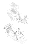 Part Location Diagram of 731-06166 Troy-Bilt Panel-dash Troy W/