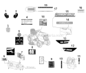 Part Location Diagram of 777D15836 Troy-Bilt Lbl-Tb 2246 Left Hand Panel