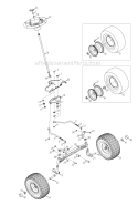 Part Location Diagram of 941-04137A MTD Bearing, Ball, .750 X 1.750, 38" & 42"