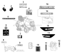 Part Location Diagram of 777D13075 Troy-Bilt Label-50cut