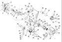 Page B Diagram and Parts List for TB25CS 41ADT25C766 Troy-Bilt Trimmer