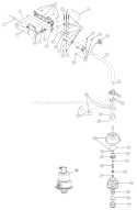 Page B Diagram and Parts List for TB25ET 41BDT2EC063 Troy-Bilt Trimmer