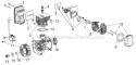 Page A Diagram and Parts List for TB2BP 41AR2BPG966 Troy-Bilt Leaf Blower / Vacuum