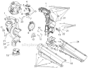 Page B Diagram and Parts List for TB310QS 41BSGBPG966 Troy-Bilt Leaf Blower / Vacuum