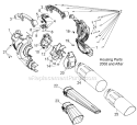 Page C Diagram and Parts List for TB320BV 41CS320G966 Troy-Bilt Leaf Blower / Vacuum