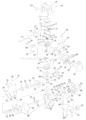Page B Diagram and Parts List for TB4000 41ADTB4G063 Troy-Bilt Trimmer