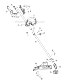 General Assembly Diagram and Parts List for TB575EC 41ADT57C766 Troy-Bilt Trimmer