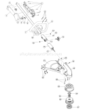 Page A Diagram and Parts List for TB70SS 41ADT70C966 Troy-Bilt Trimmer