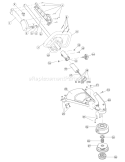 Page A Diagram and Parts List for TB70SS 41BDT70C711 Troy-Bilt Trimmer