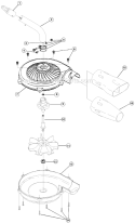 Page A Diagram and Parts List for TB720R 41AJTB-A034 Troy-Bilt Leaf Blower / Vacuum